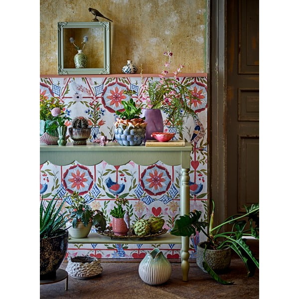 Šviesiai žalios spalvos iš pušies masyvo konsolinis staliukas 36x106 cm Salla – Bloomingville-image-2