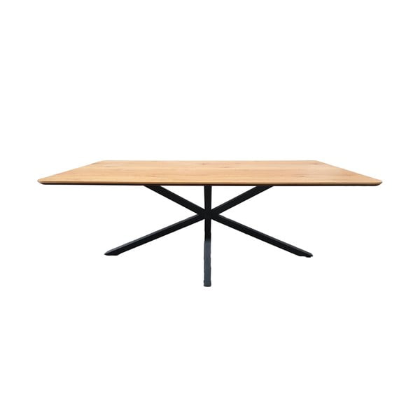 Valgomojo stalas su ąžuolo dekoro stalviršiu 90x160 cm Cesura – Unique Furniture