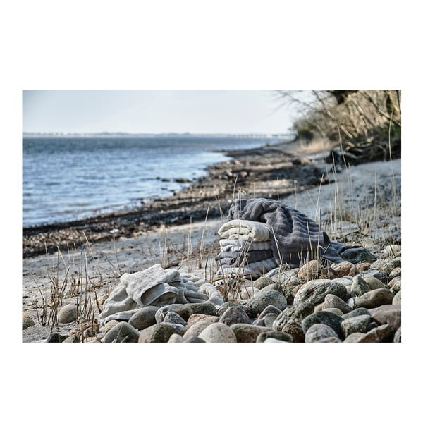 Vonios rankšluostis rudos spalvos iš medvilnės 70x140 cm Inu – Zone-image-3