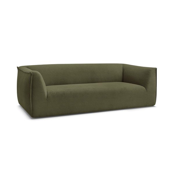 Žalios spalvos sofa iš kordinio velveto 242 cm Giorgia – Bobochic Paris-image-2