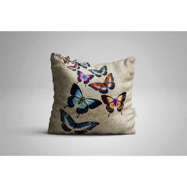 Dekoratyvinė pagalvė 40x40 cm Butterflies - Oyo home