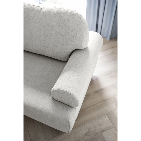Kreminė kampinė sofa-lova (kairysis kampas) Bouncy Olli - Miuform-image-3
