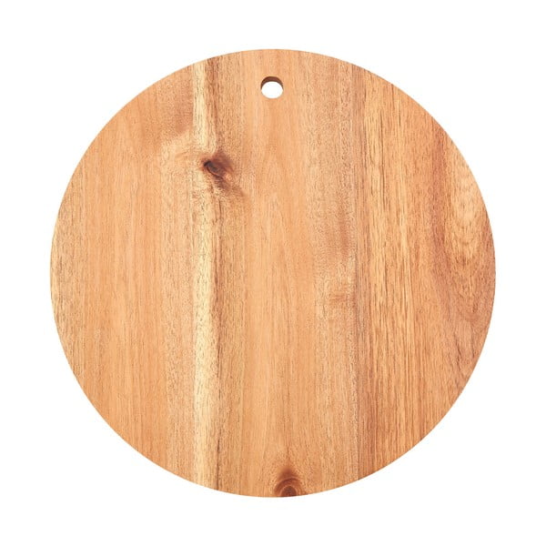 Akacijų medienos pjaustymo lenta Premier Housewares, ⌀ 30 cm