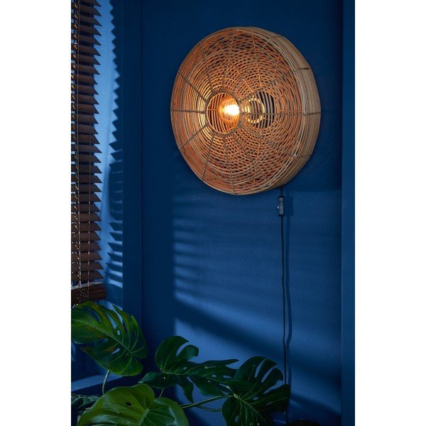 Natūralios spalvos sieninis šviestuvas Mataka - Light & Living-image-1