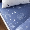 Iš flanelės vaikų patalynė su guma 70x140 cm Starlight Animals – Bianca