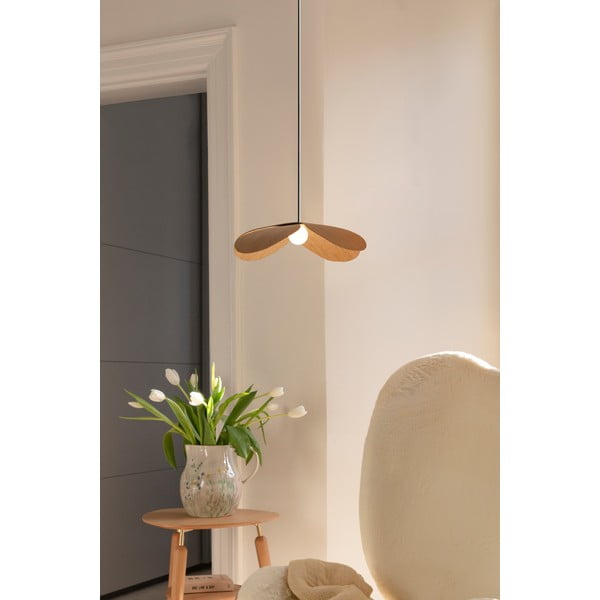 Iš ąžuolo masyvo šviestuvo gaubtas natūralios spalvos ø 28 cm Forget Me Not – UMAGE-image-1