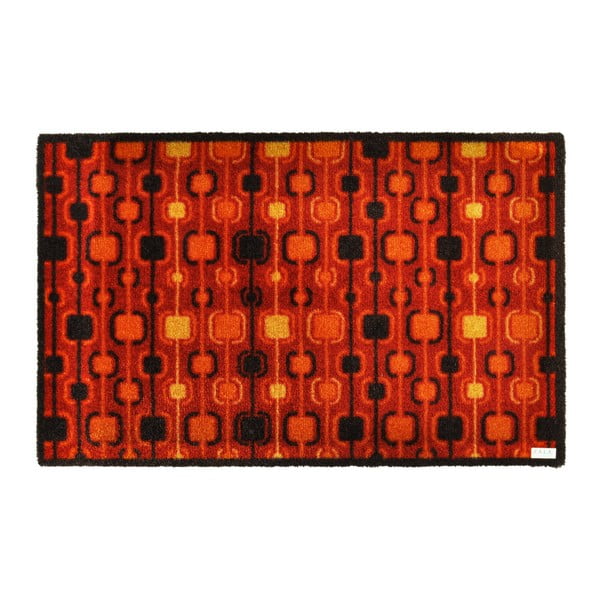 Raudonas kilimėlis "Zala Living Design Funky Red Terra", 67 x 180 cm