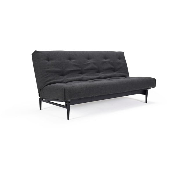 Tamsiai pilka sofa lova Inovacijos "Colpus Kenya" Tamsiai pilka