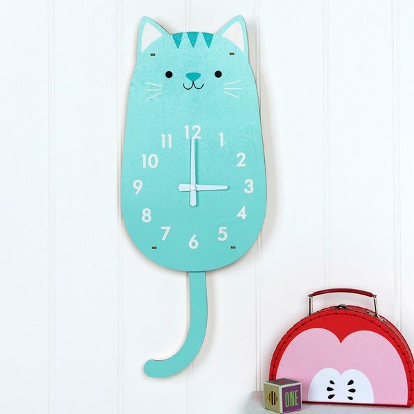 Medinis laikrodis Rex London Cookie The Cat-image-2