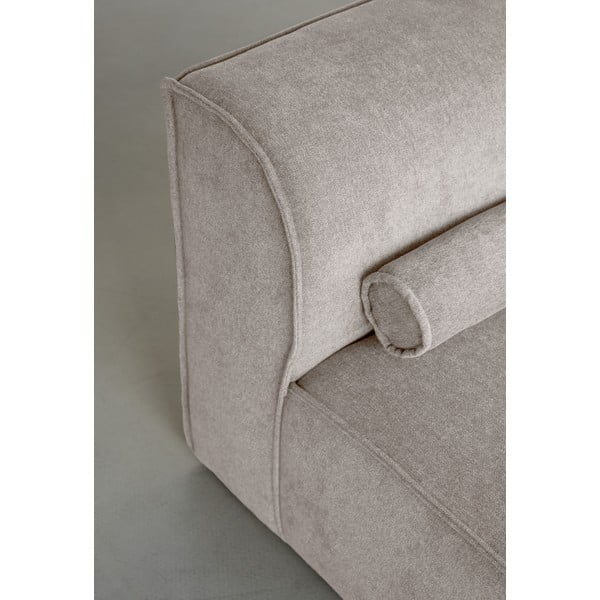 Modulinė sofa smėlio spalvos (su dešiniuoju kampu) Flex Felix – Miuform-image-4