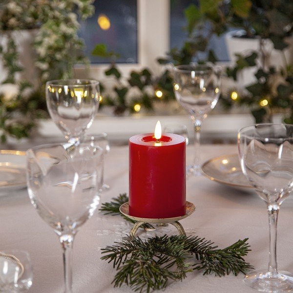 LED žvakė (aukštis 12,5 cm) Flamme Flow – Star Trading-image-1