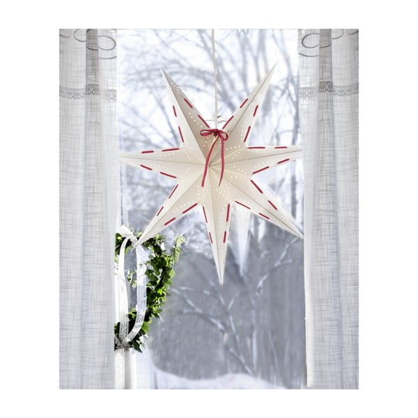 Balta kalėdinė šviesos dekoracija Star Trading Vira