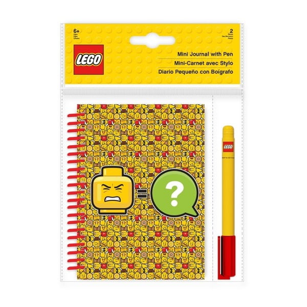 LEGO® Iconic užrašų knygutės ir rašiklio rinkinys