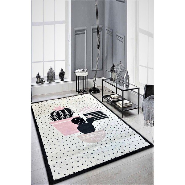 Baltas kilimas 140x80 cm Kids Collection - Rizzoli-image-3