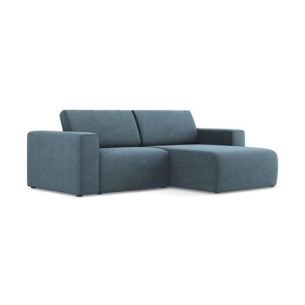 Mėlynos spalvos kampinė sofa (su dešiniuoju kampu) Kalea – Makamii-image-2