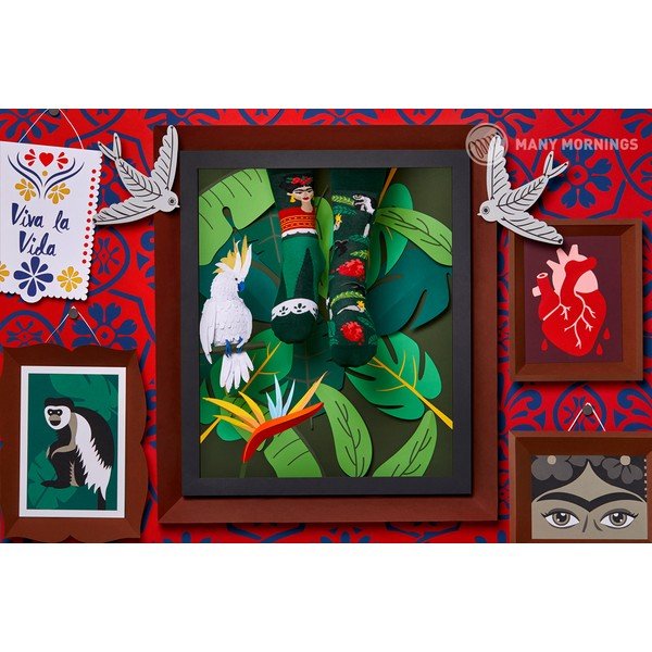 Many Mornings Feel Frida kojinės, 39-42 dydis-image-1