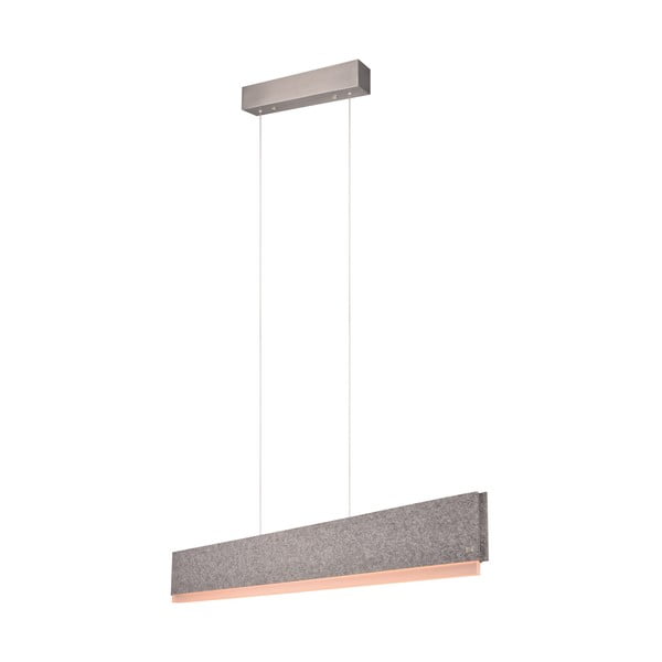 Kabantis šviestuvas pilkos spalvos LED su balso kontrole/su mobiliųjų programų valdymu su tekstiliniu gaubtu Cicara – CINQUE-image-3