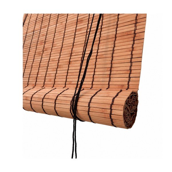 Oranžinės spalvos iš bambuko roletai 100x160 cm Zeva – Gardinia-image-2
