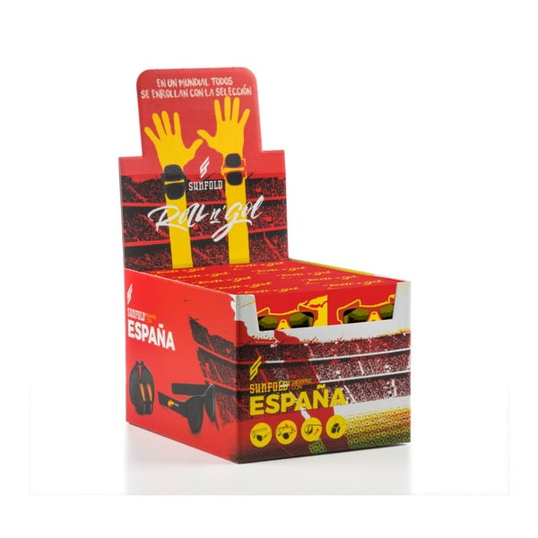 Raudoni InnovaGoods Sunfold Mondial Ispanija akiniai nuo saulės-image-3
