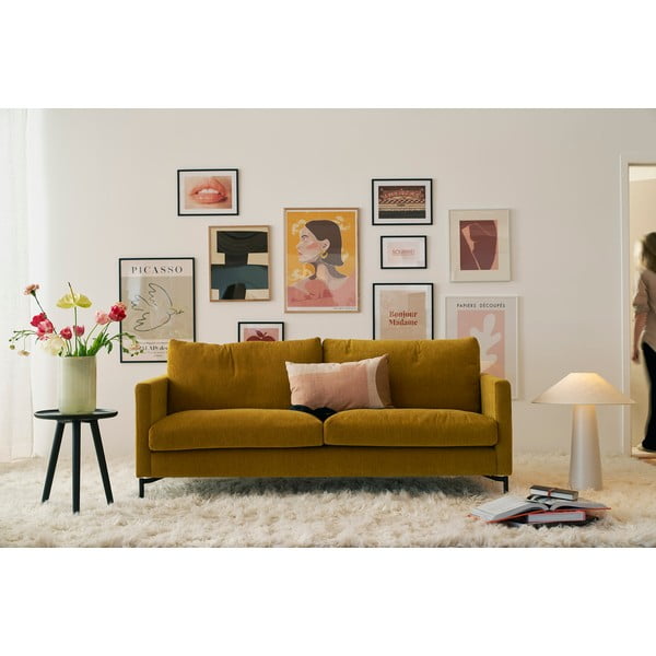 Geltonos spalvos sofa 196 cm Impulse – Sits-image-1