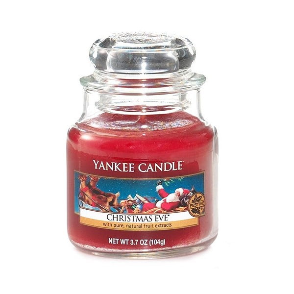Yankee Candle Kalėdų išvakarių kvapioji žvakė, degimo trukmė 25 - 40 valandų