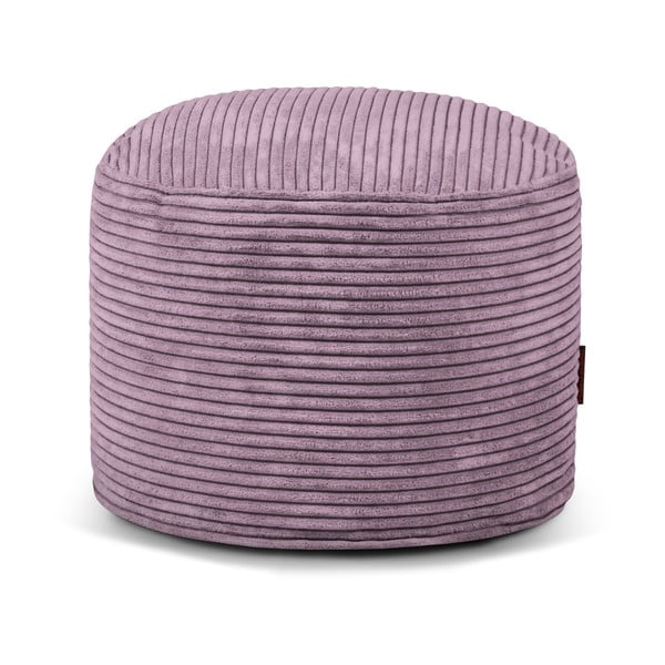 Violetinės spalvos iš kordinio velveto sėdmaišis Mini – SLOWDOWN