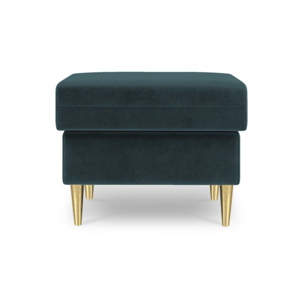 Mėlynas pufas Mazzini Sofas Muguet, 60 x 45 cm-image-2