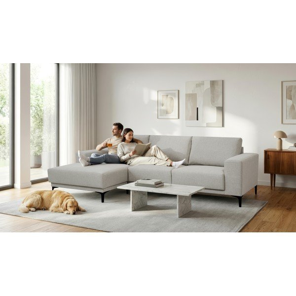 Kampinė sofa pilkos spalvos (su kairiuoju kampu) Chile – Scandic-image-1