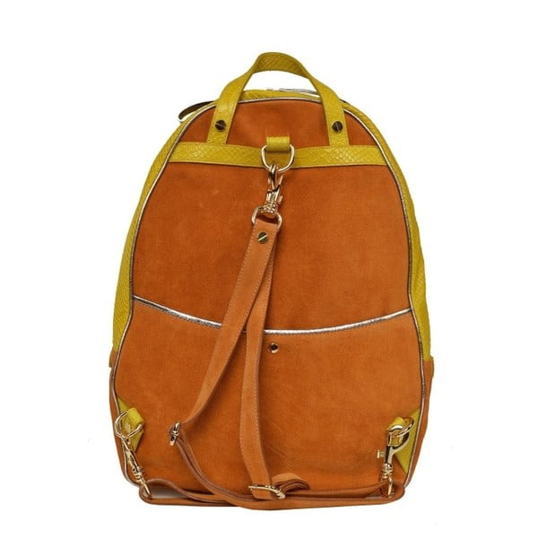 Kuprinė Carla Ferreri Cognac Giallo-image-1