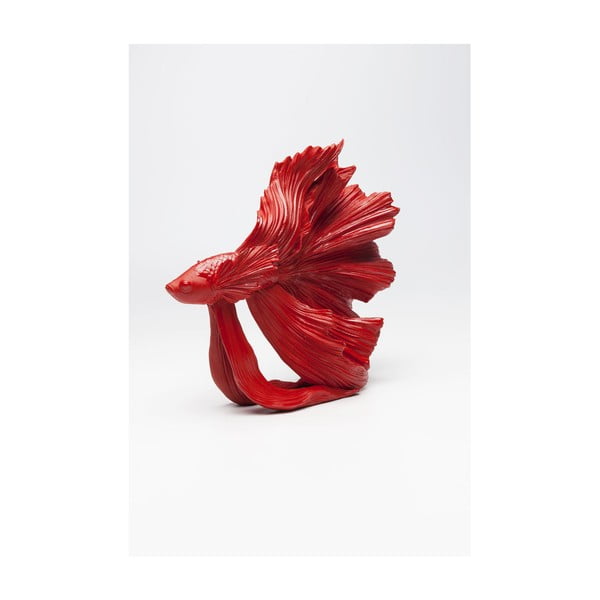 Raudona dekoratyvinė statula Kare Design Betta Fish