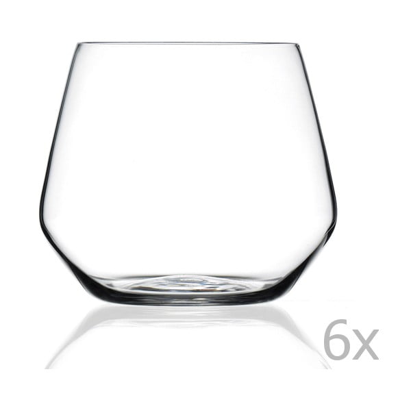 Stiklinės 6 vnt. viskiui 547 ml – RCR Cristalleria Italiana-image-1