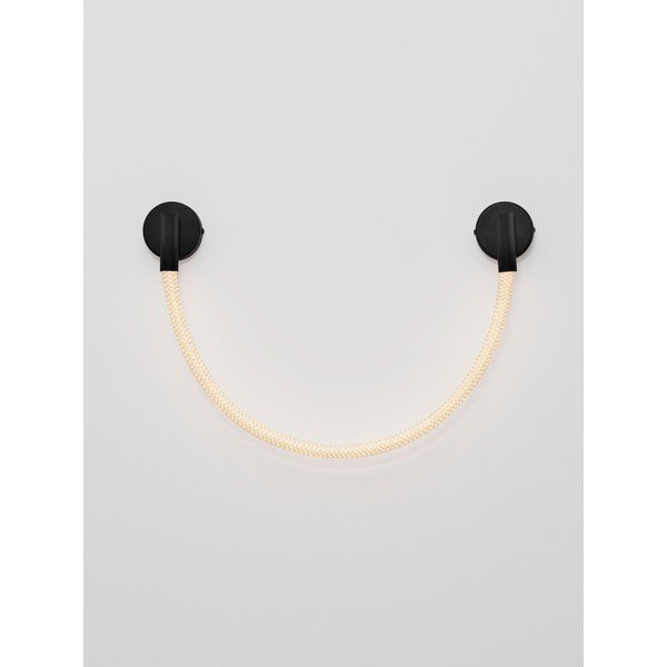 Baltos spalvos/matinės juodos spalvos iš plieno sieninė lempa LED Ilane – Nova Luce-image-4
