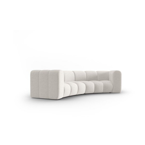 Sofa baltos spalvos 322 cm Lupine – Micadoni Home-image-2