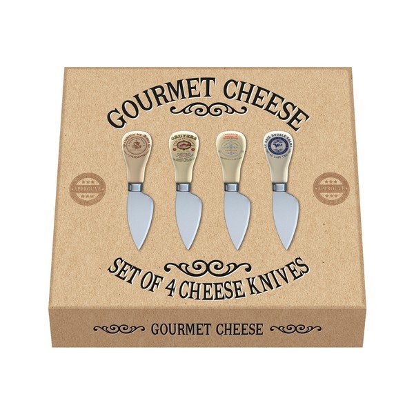 4 "Creative Tops Gourmet" sūrio peilių rinkinys-image-1