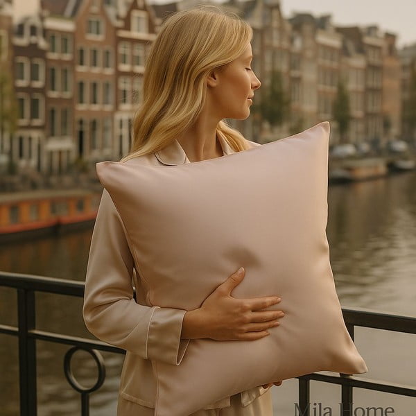 Iš šilko pagalvės užvalkalas 60x70 cm Mulberry Silk – Mila Home Luxury-image-4