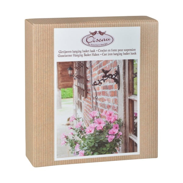 Iš metalo gėlių vazono laikiklis – Esschert Design-image-2