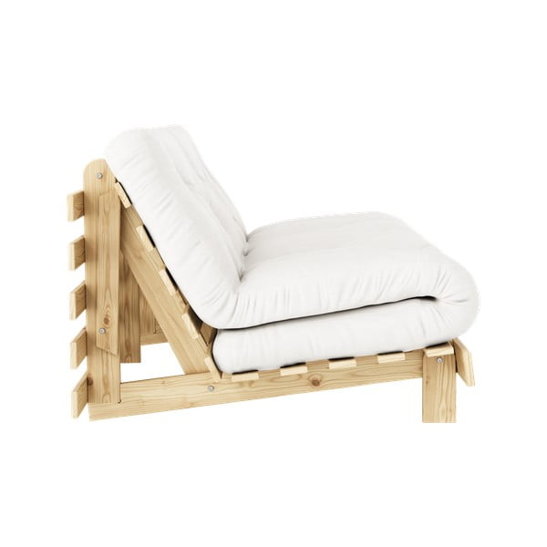Natūralios spalvos sofa lova 160 cm Roots - Karup Design-image-4