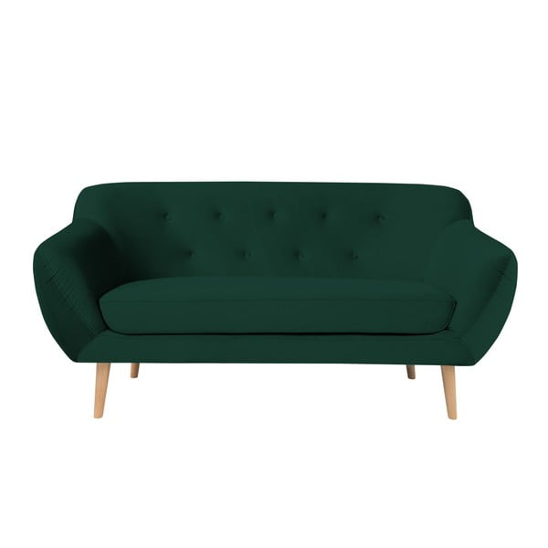 Žalia dvivietė sofa Mazzini Sofas Amelie