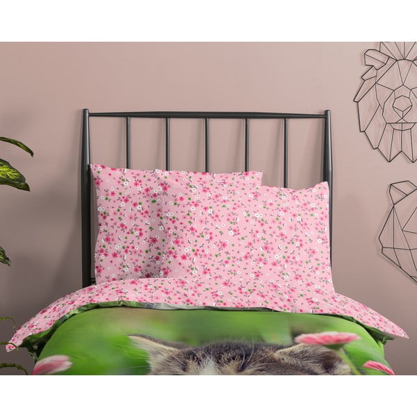 Medvilninė vaikiška patalynė viengulė lovai 140x200 cm - Good Morning-image-2