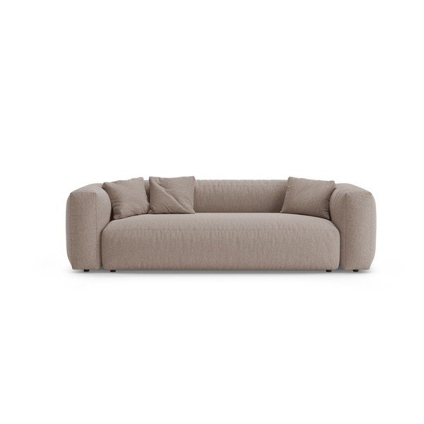 Smėlio spalvos sulankstoma sofa 264 cm – Micadoni 