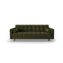Žalios spalvos sulankstoma/su sandėliavimo vieta sofa 222 cm Bali – Cosmopolitan Design