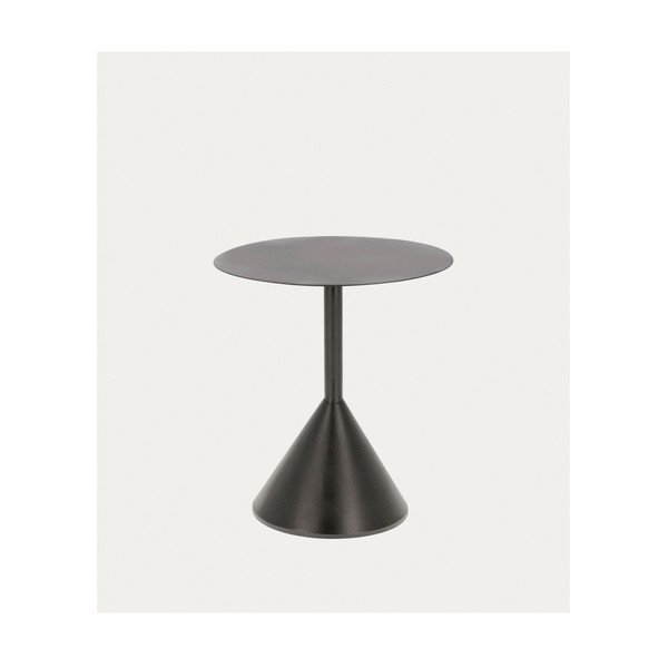 Iš metalo apvalios formos šoninis stalas ø 48 cm Yinan – Kave Home