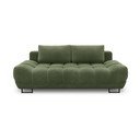 Žalia trivietė sofa-lova Windsor & Co Sofas Cumulus