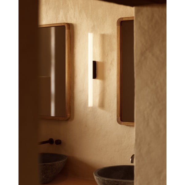 Juodos ir baltos spalvos sieninė lempa LED Valquiria – Kave Home-image-1