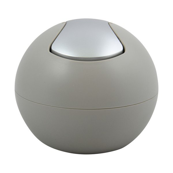 Taupe spalvos iš plastiko šiukšliadėžė 1 l   Bowl Matt – Spirella