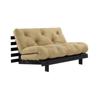 Sulankstoma sofa Karup Design Roots Black/Wheat Beige