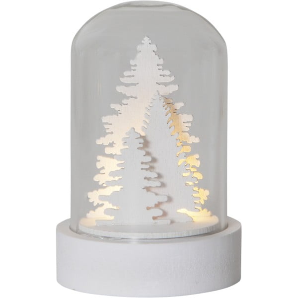 Šviečiančios dekoracijos baltos spalvos 3 vnt. su Kalėdų motyvu ø 5,5 cm Kupol – Star Trading-image-3