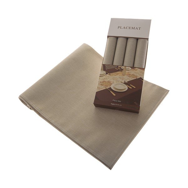 Iš tekstilės padėkliukai 4 vnt. 30x45 cm – Dakls
