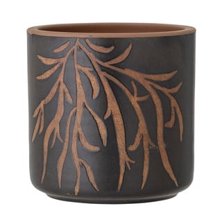 Terakotos vazonas Bloomingville Jersey, aukštis 16 cm