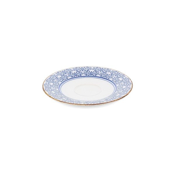 Baltos spalvos/mėlynos spalvos iš porceliano lėkštutė ø 14 cm Azul – BonBistro-image-2